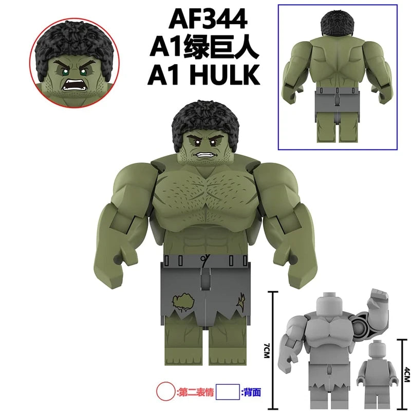 Hulk Avengers AF344 Minifigure