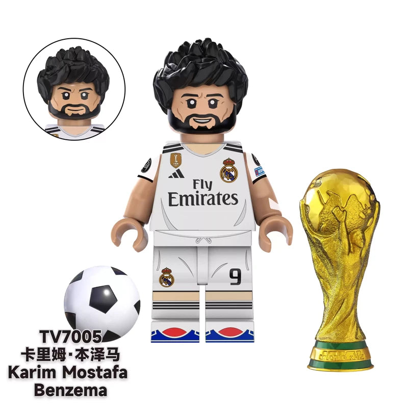 Karim Benzema TV7005 Sports Minifigure